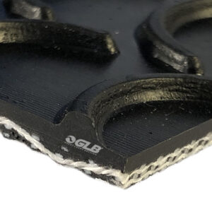 black crescent top conveyor material
