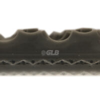 #130: 2-Ply Gray PVC Mono Wavy Rough Top AS Conveyor Belt - Image 4
